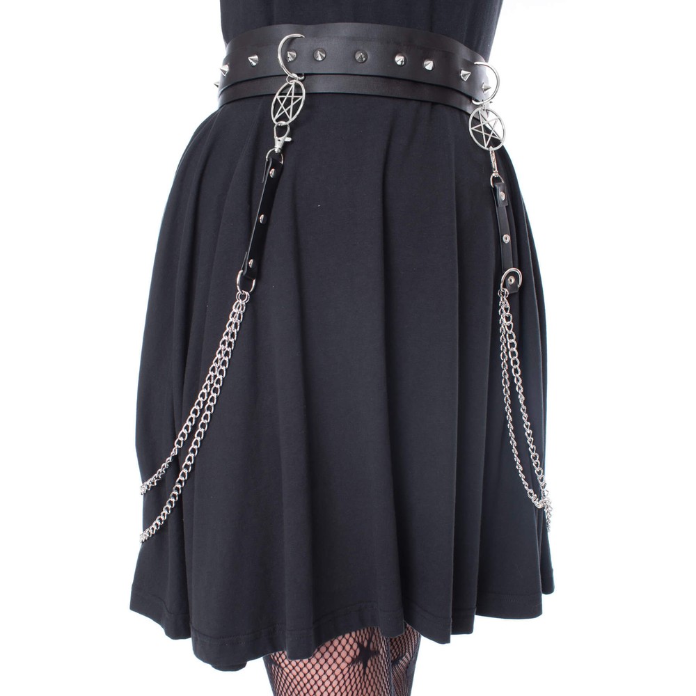 Heartless - Witchlock Waist belt - Black
